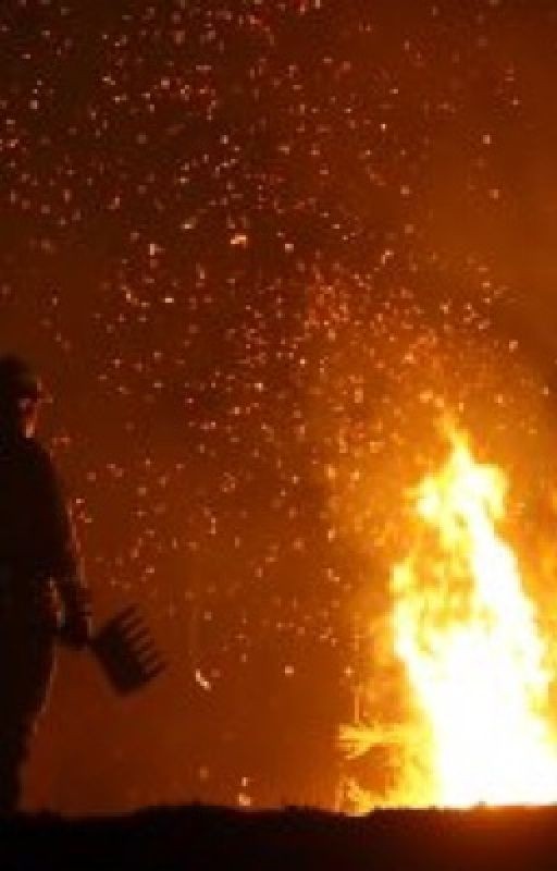 Among the fire