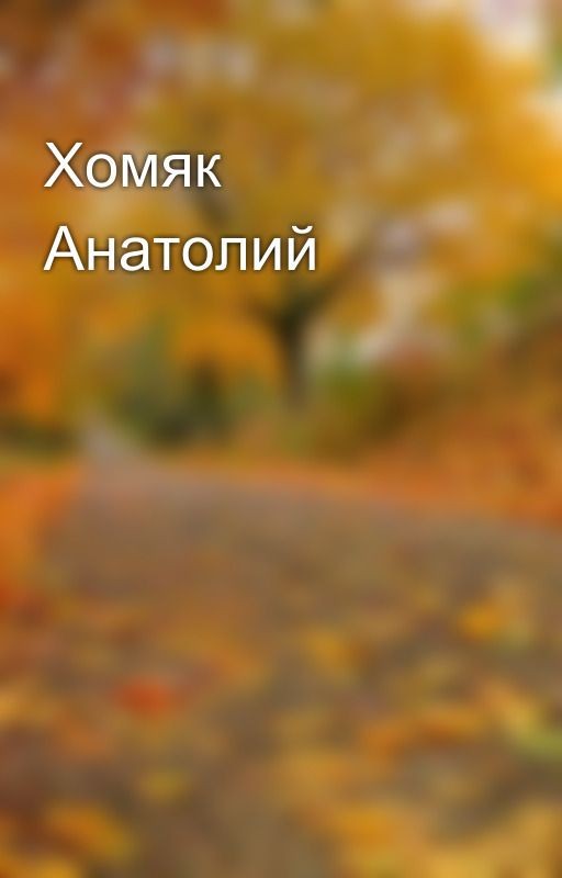 Хомяк Анатолий