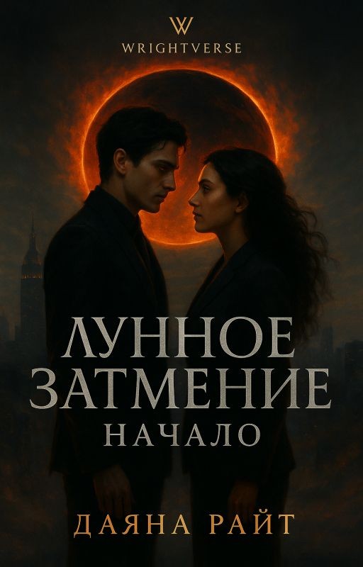 Лунное затмение. Начало