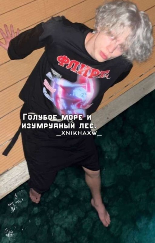 голубое море и изумрудный лес