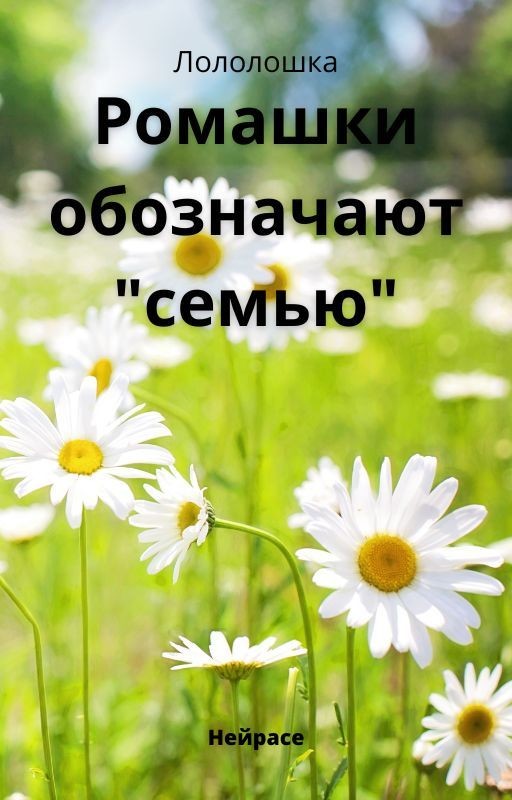 Лололошка. Ромашки обозначают "семью"