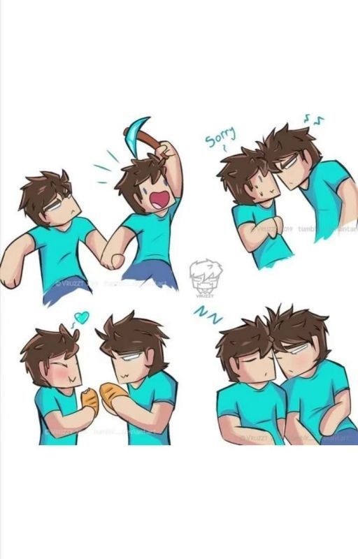 💞Херобрин и Стив💞