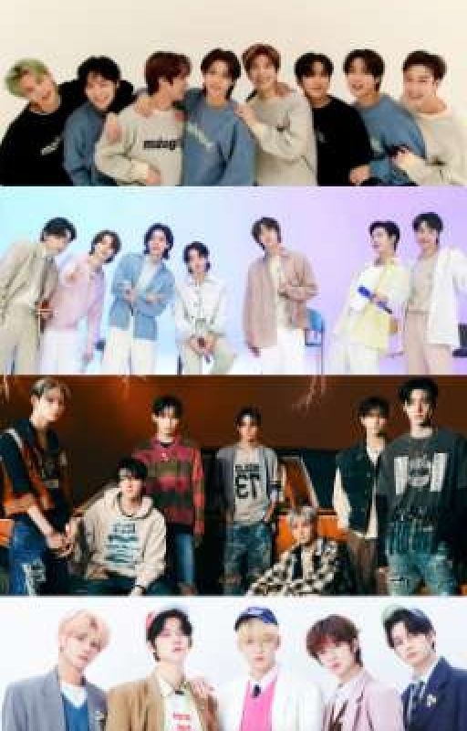 Reaction and mini ff BTS, Stray kids, TXT, Enhypen