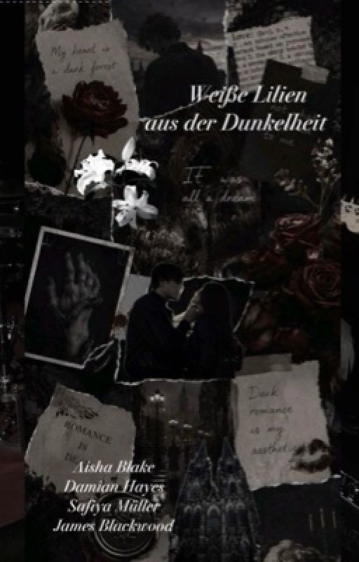 «Белые лилии среди тьмы»🤍🖤