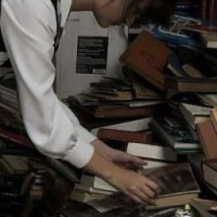 cat-near-the-book